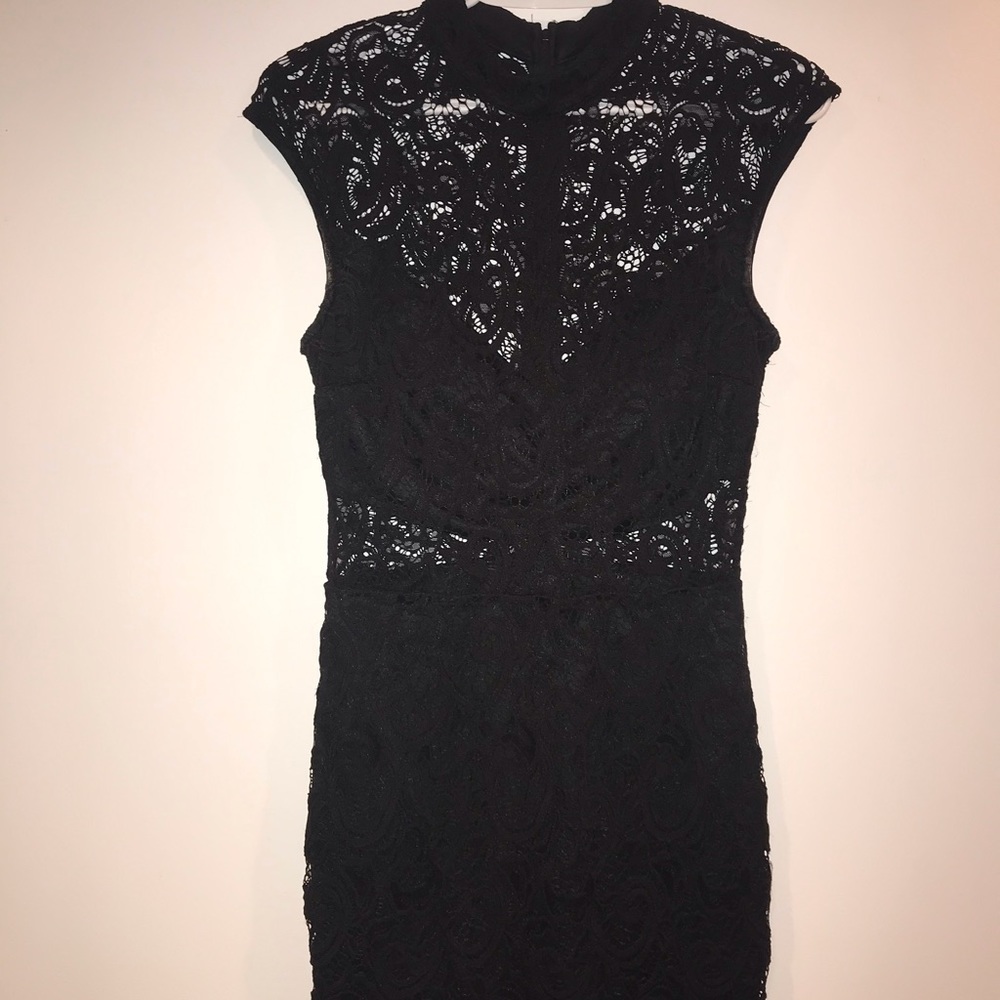 Black Lace Dress
